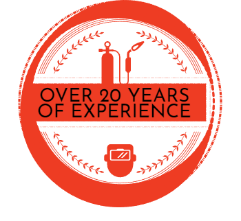 Over 20 Years of Experience Badge